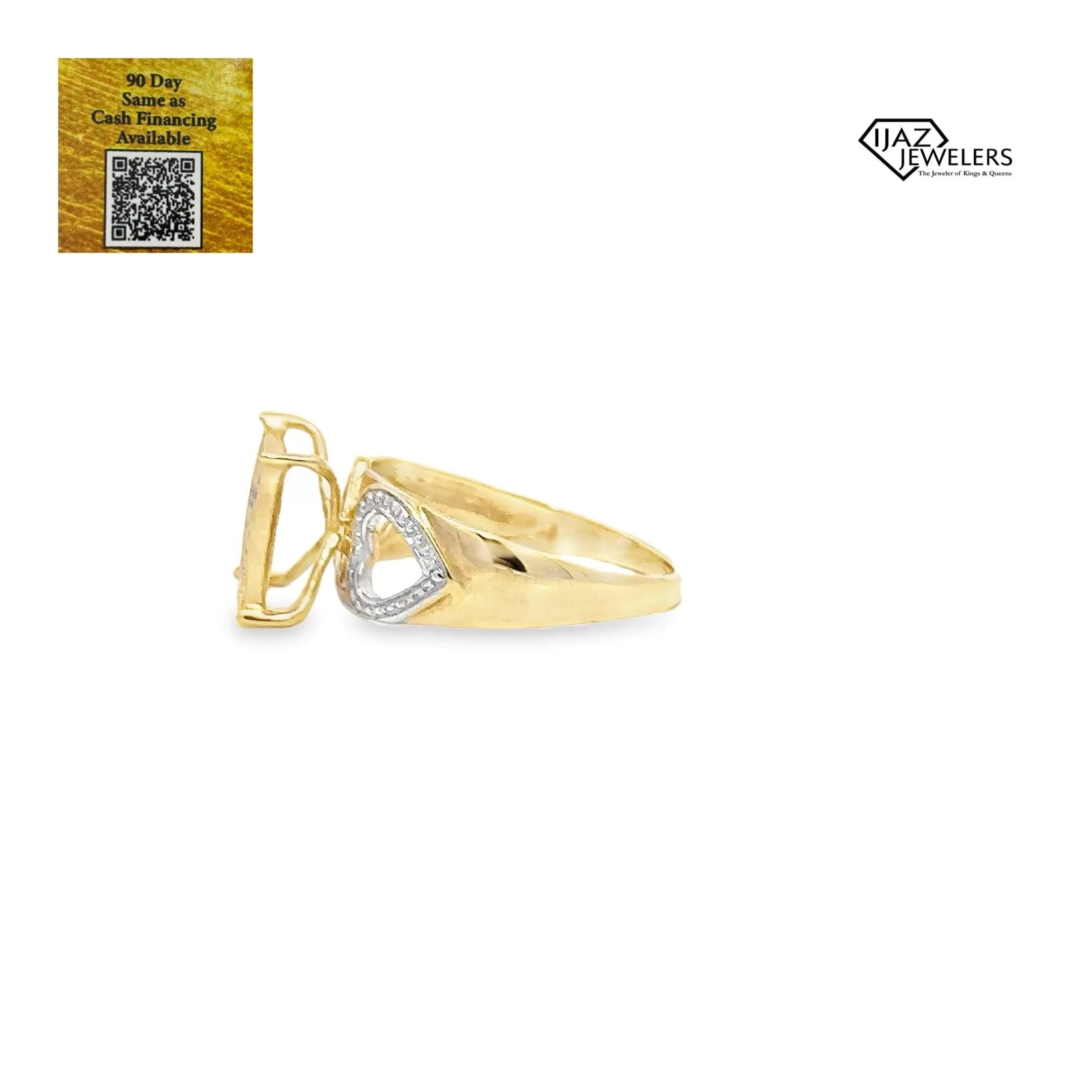 10K Gold 0.10 CTW Diamond Ladies Ring