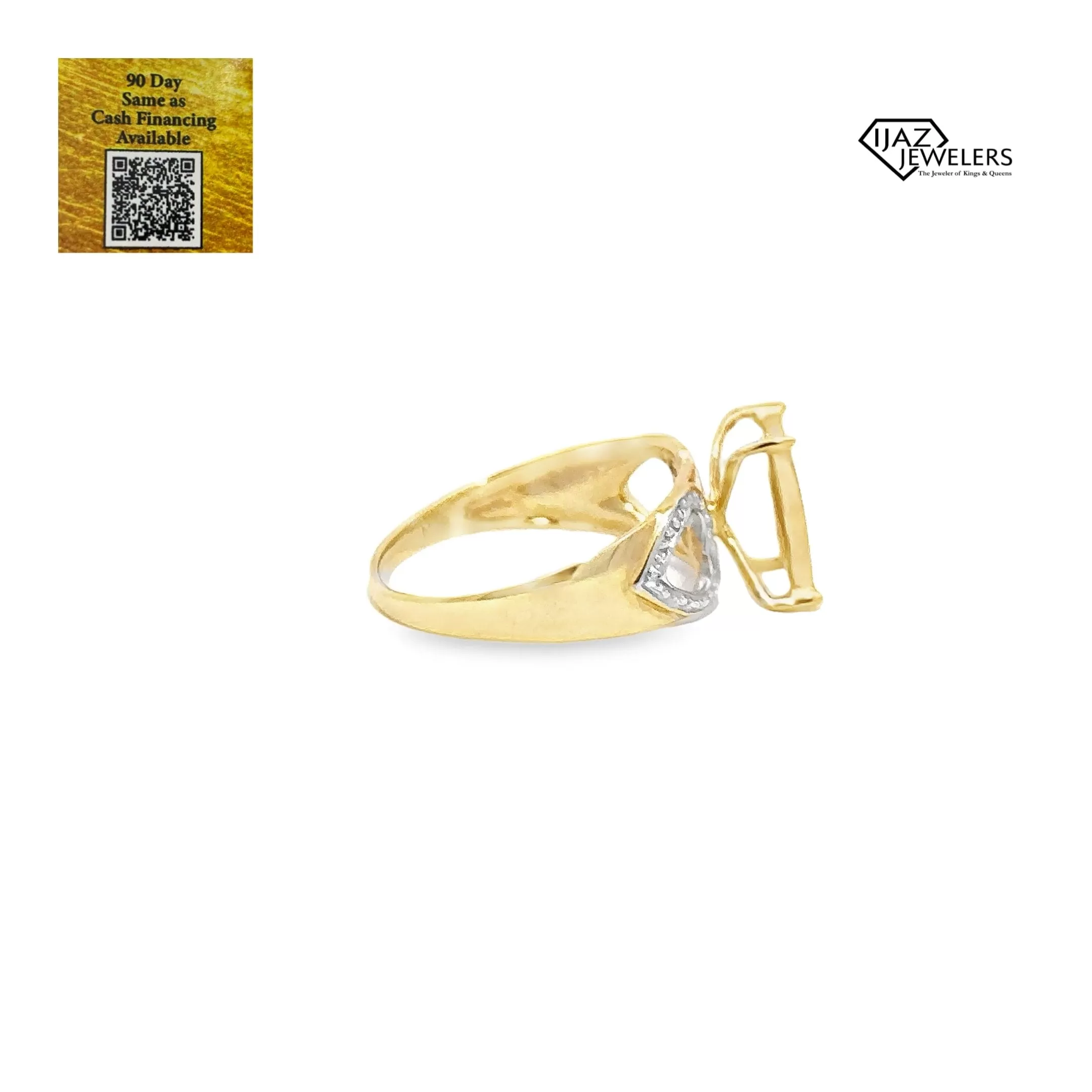 10K Gold 0.10 CTW Diamond Ladies Ring