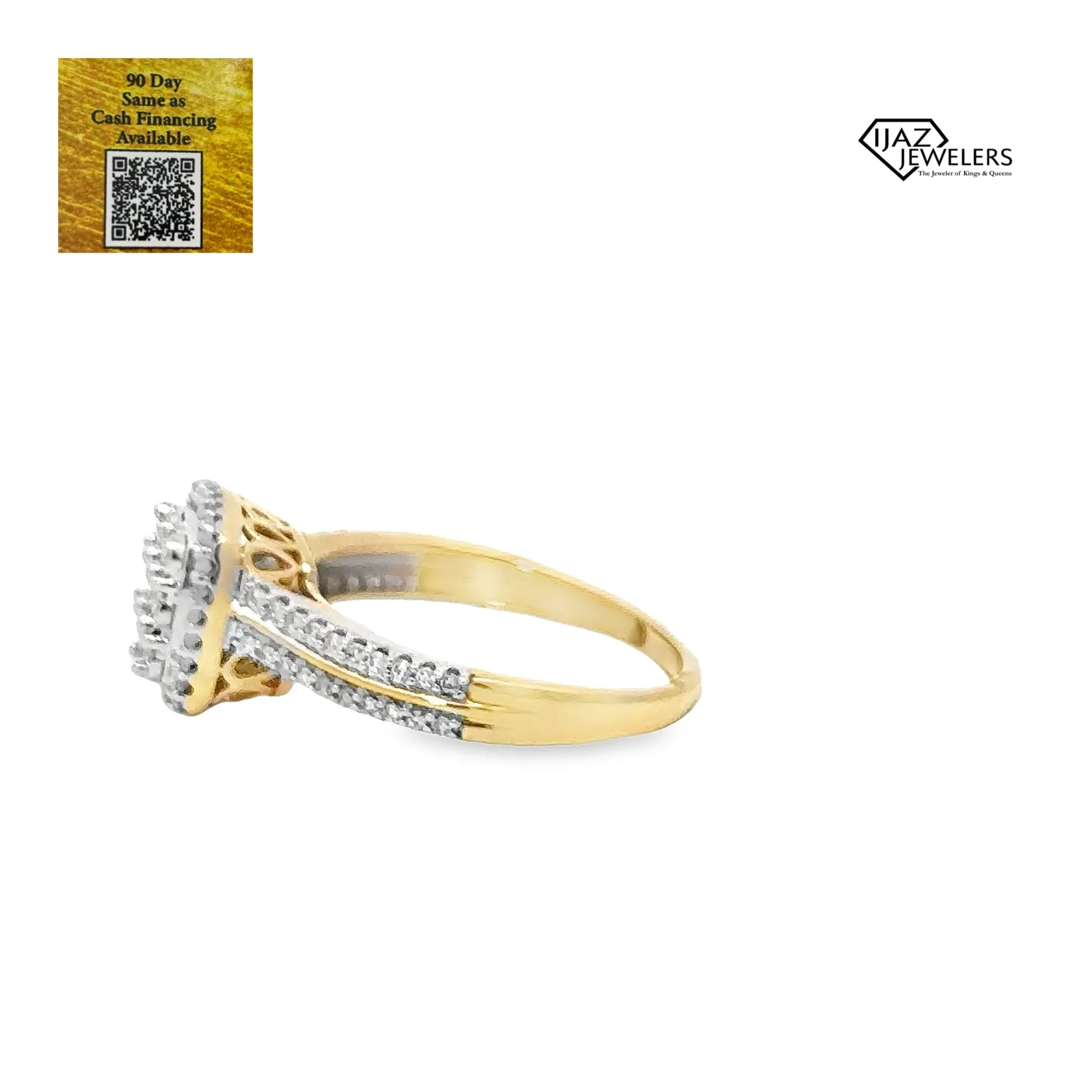 10K Gold 0.25 CTW Diamond Ladies Ring