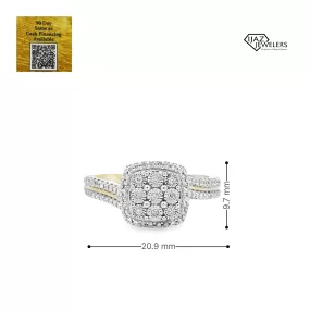 10K Gold 0.25 CTW Diamond Ladies Ring