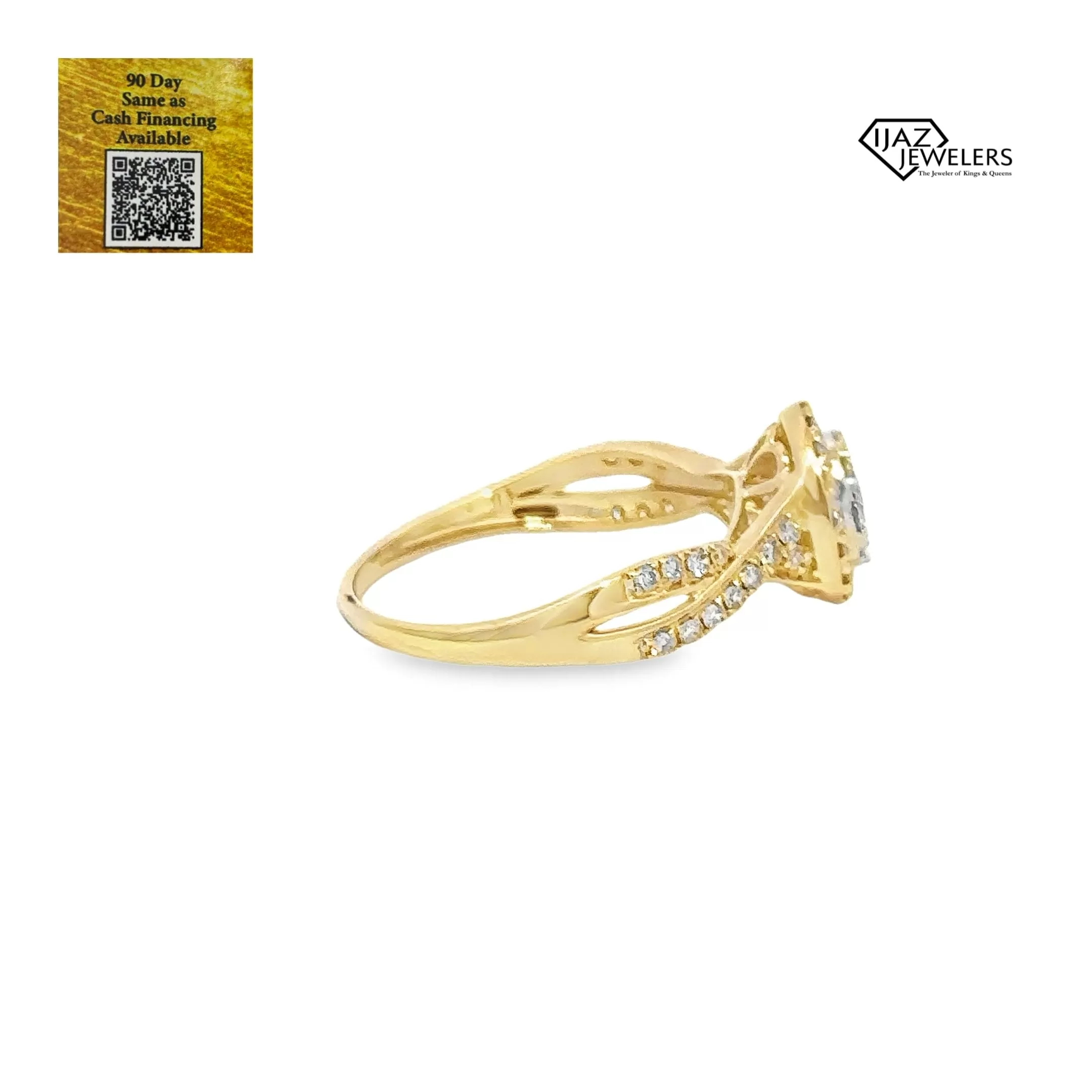 10K Gold 0.47 CTW Diamond Ladies Ring