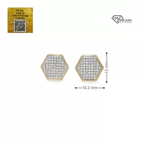 10K Gold 0.52 CTW Diamond Earrings