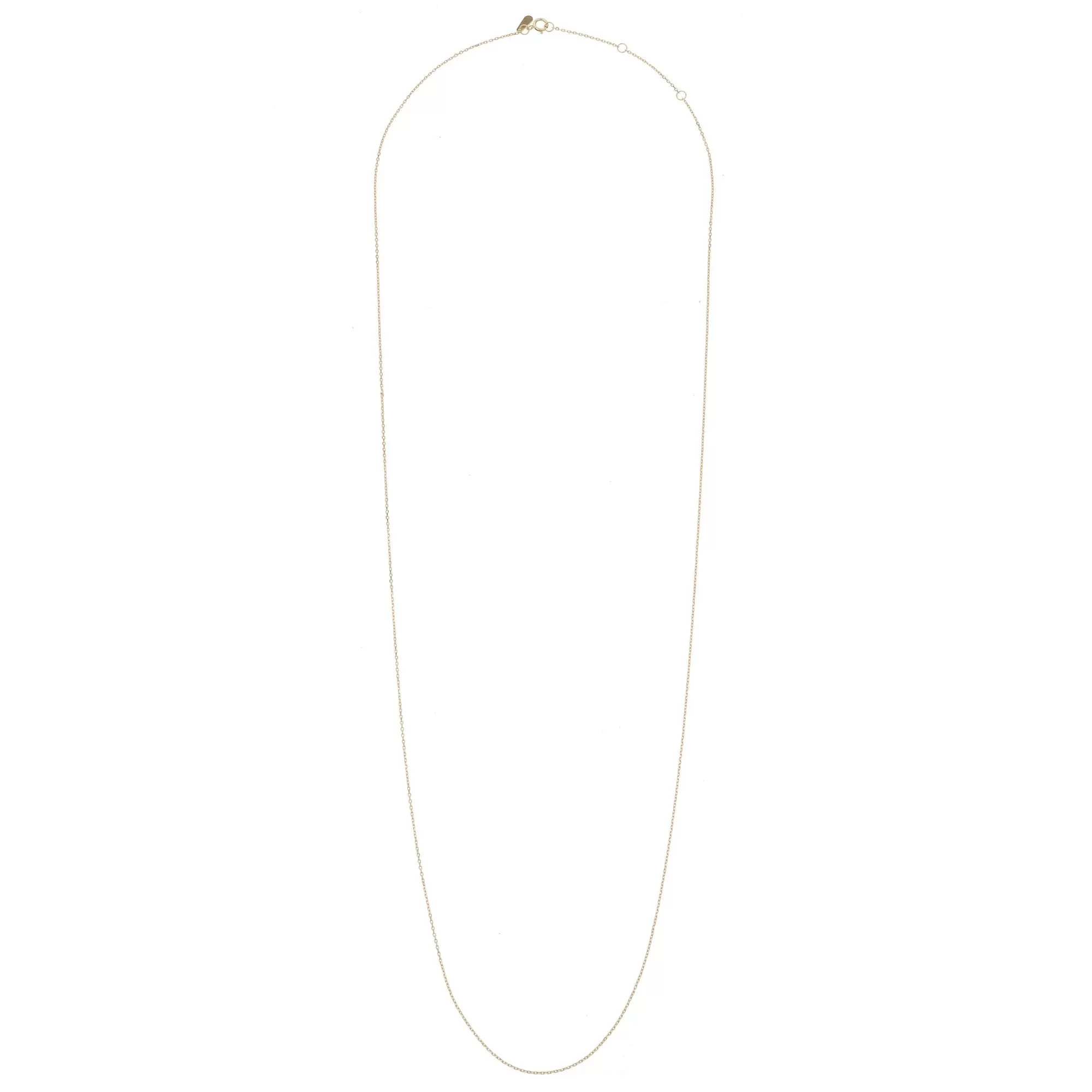 14k gold medium cable chain