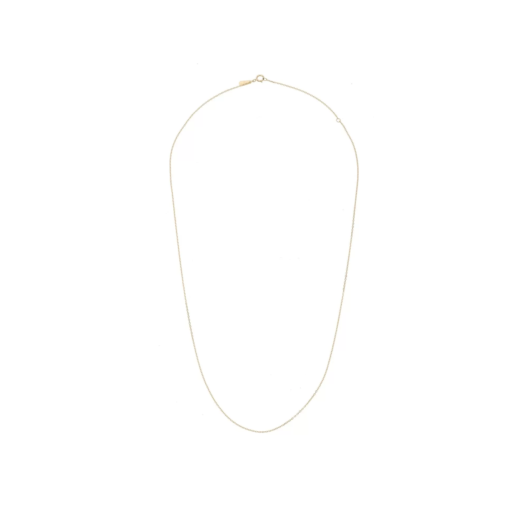 14k gold medium cable chain