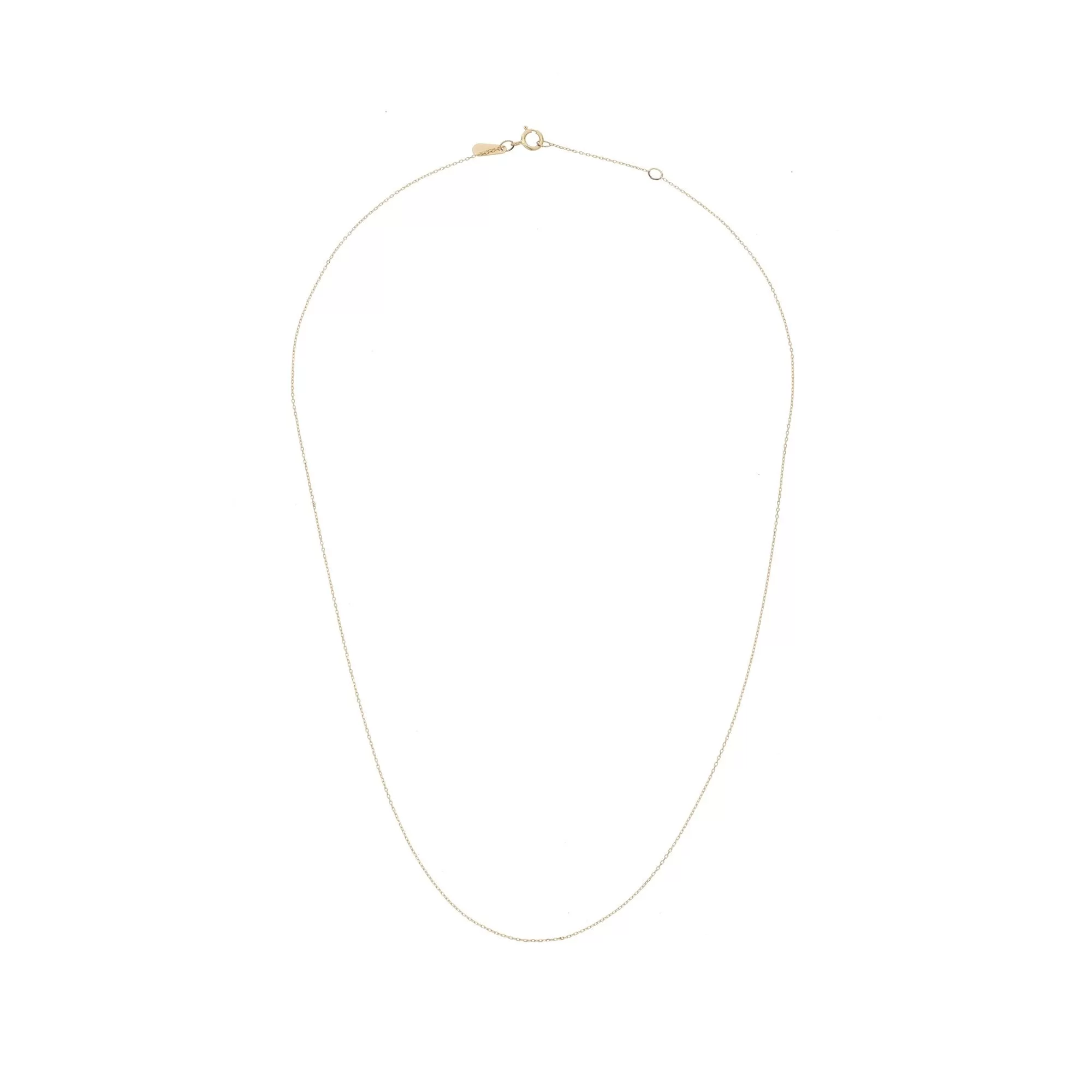 14k gold standard cable chain