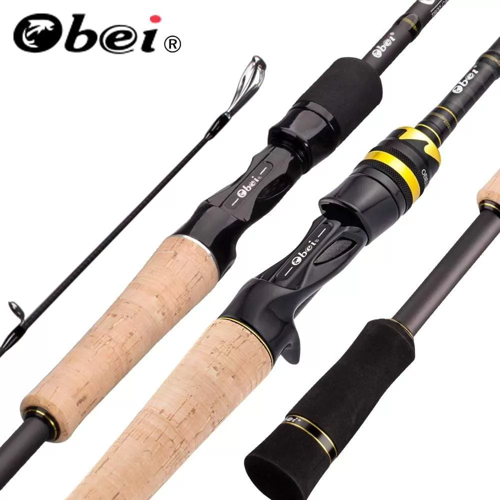 1.68m 2.1m 2.4 Casting Spinning Fishing Rod Travel Ultra Light Street Fishing Boat Lure Two Tips 5-50g M/ML/MH Fast Rod