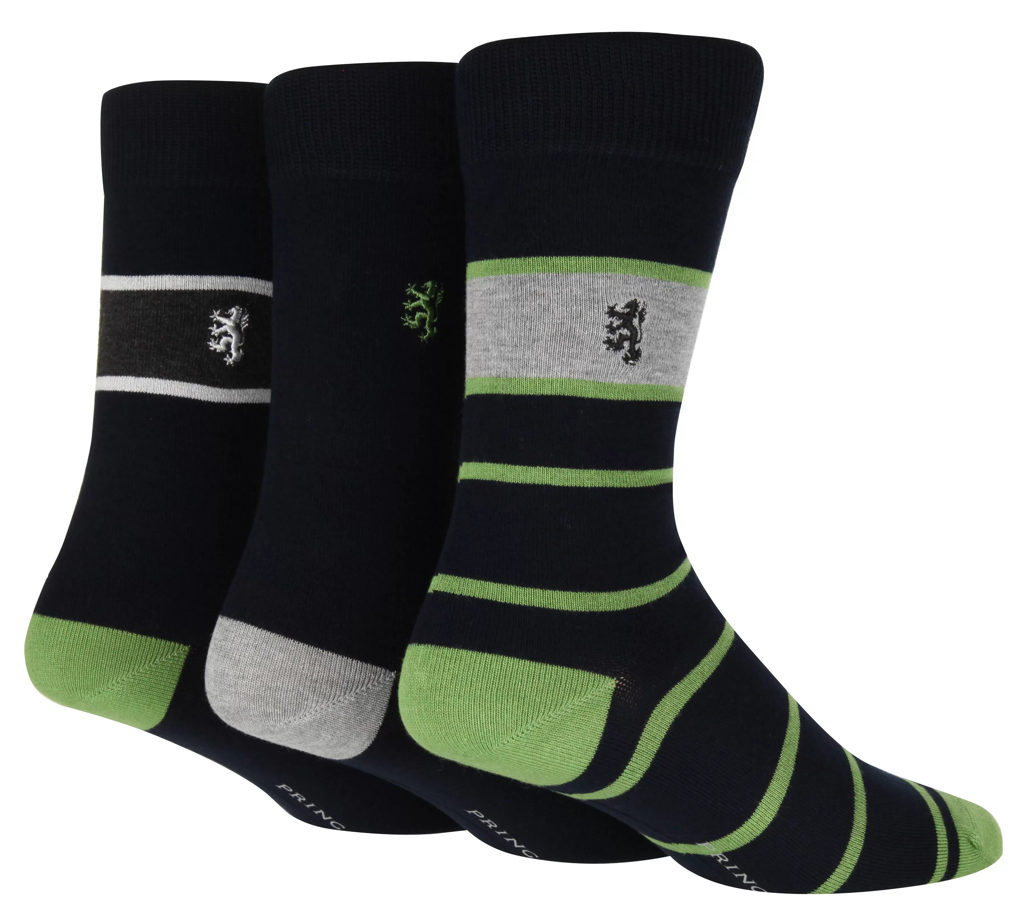 3 Pair Pringle Patterned Bamboo Socks