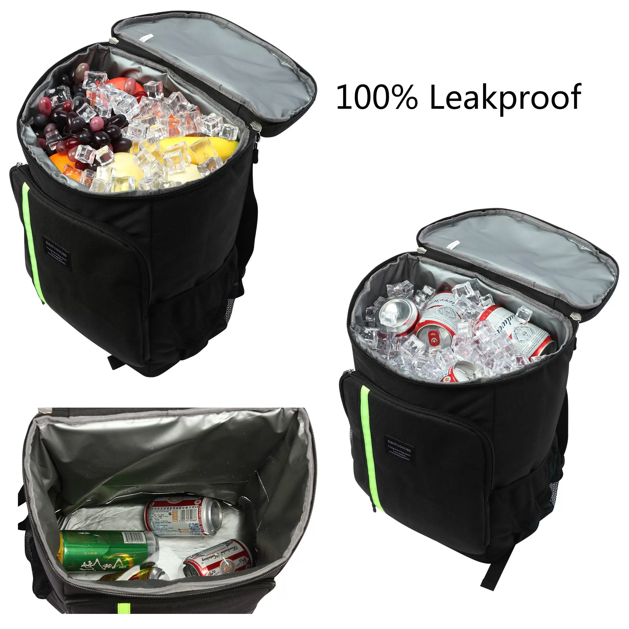 30L Large Storage Cooler Bag Women Bag Ice Pack Waterproof Cooler Bag For Beer Insulation Thermal Ba