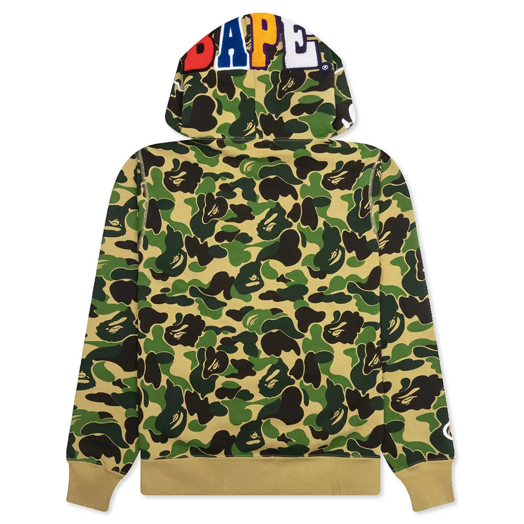 ABC Camo 2nd APE Pullover Hoodie - Green