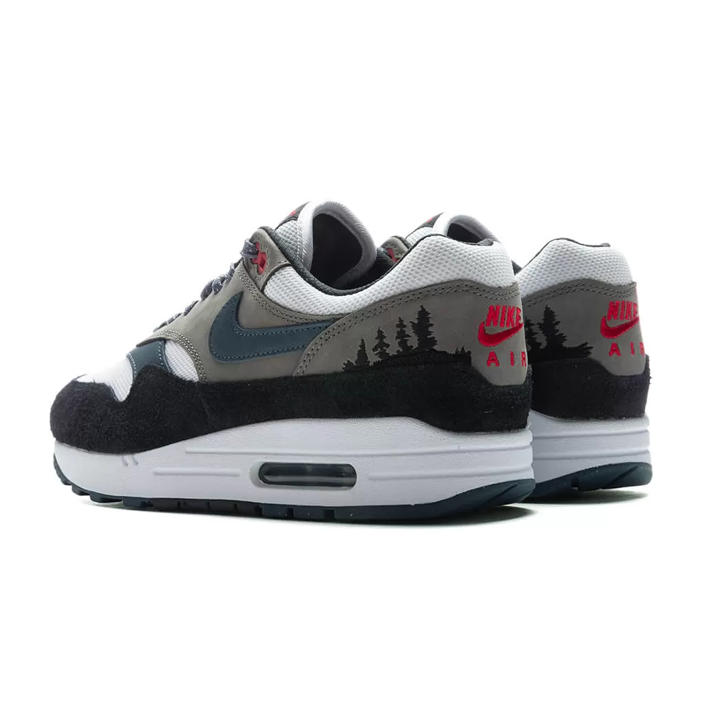 Air Max 1 PRM Escape - White/Slate Blue/Black