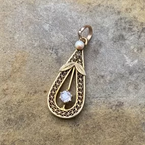 Antique Diamond Pendant