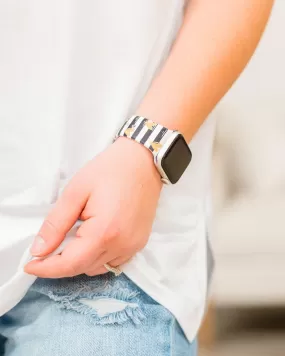 Apple Watch Band  Stripes   Hearts