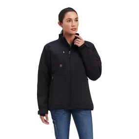 Ariat Womens Rebar Dri-Tek DuraStretch Insulated Jacket Black