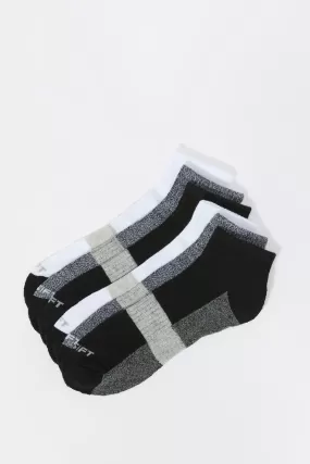 Assorted Athletic Quarter Socks (6 Pack)