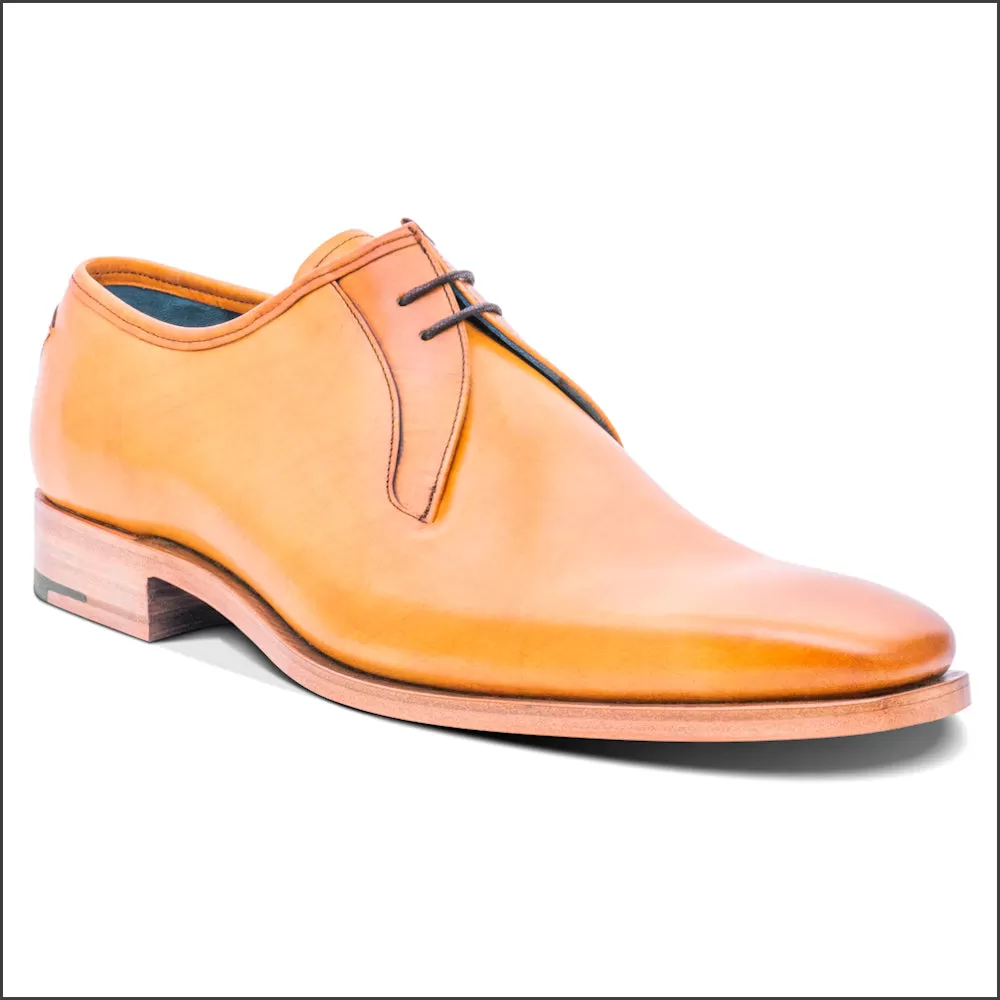 Barker Derwent - Cedar Calf Hatch Effect Derby Shoe*