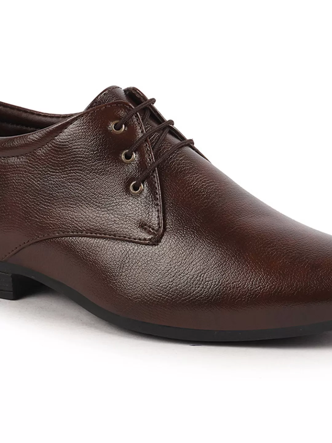 Basics Men Brown Formal Office Lace Up Shoes