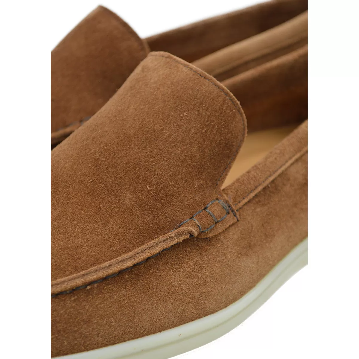 Berwick 1707 Flex Walk Loafer(5365) -Kudu Reverse Suede In Snuff