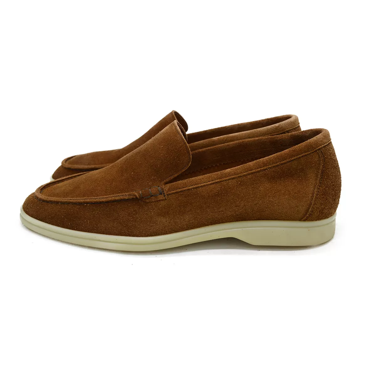 Berwick 1707 Flex Walk Loafer(5365) -Kudu Reverse Suede In Snuff