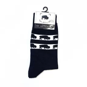 BFLO Black & White Socks