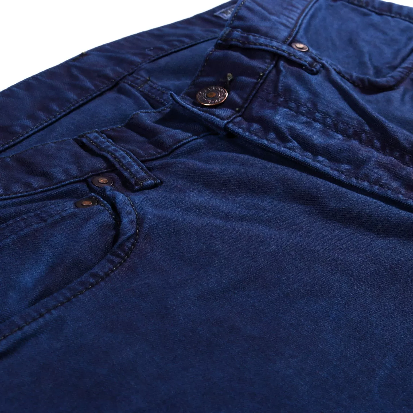 BLUE BLUE JAPAN STRETCH TWILL HAND DYED JEAN