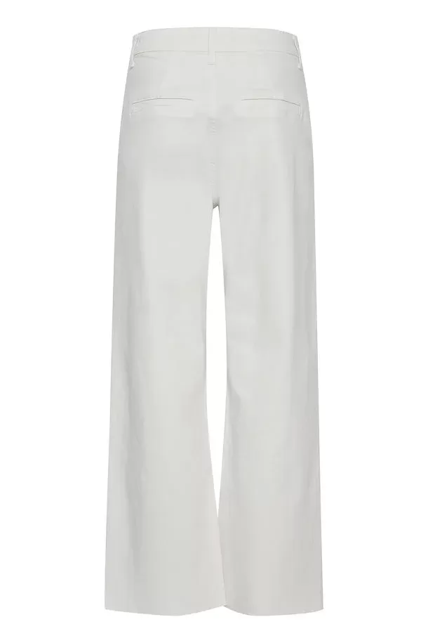 b.yuong High-waisted trousers Kato Bylydia Cropped Jeans 20812692 114800 white