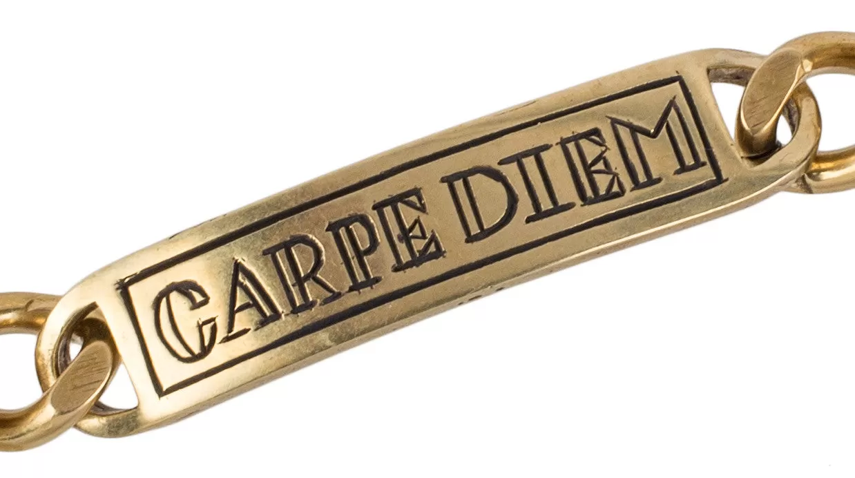 Carpe Diem ID Bracelet