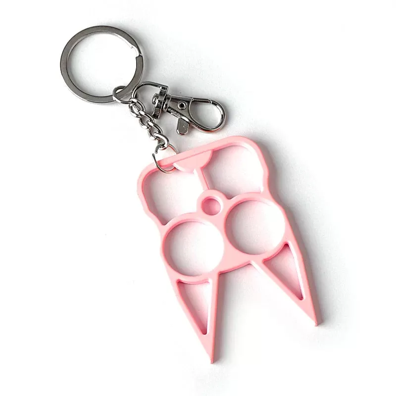 Cartoon Cat Screwdriver Keychain Self-Defense Tool