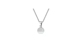 Cat's Eye Sterling Silver Pendant Necklaces For Women