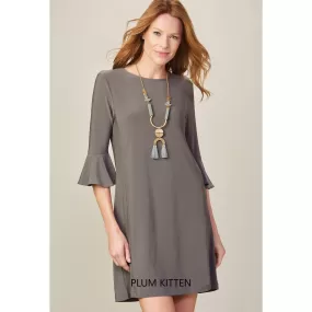 Charlie Paige Wrinkle Free Travel Dress