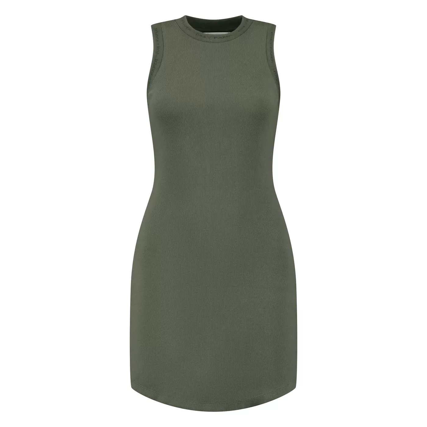 Chimera Green Erib Tank Dress