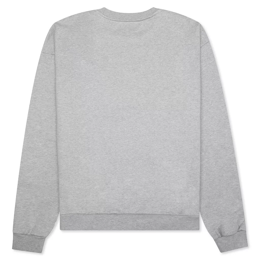 Crewneck Big Logo - Heather Grey