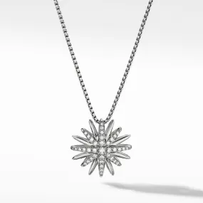 David Yurman 19MM Starburst Pendant with Diamonds