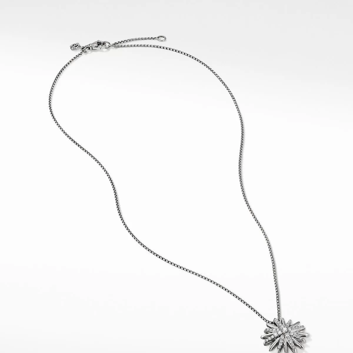 David Yurman 19MM Starburst Pendant with Diamonds