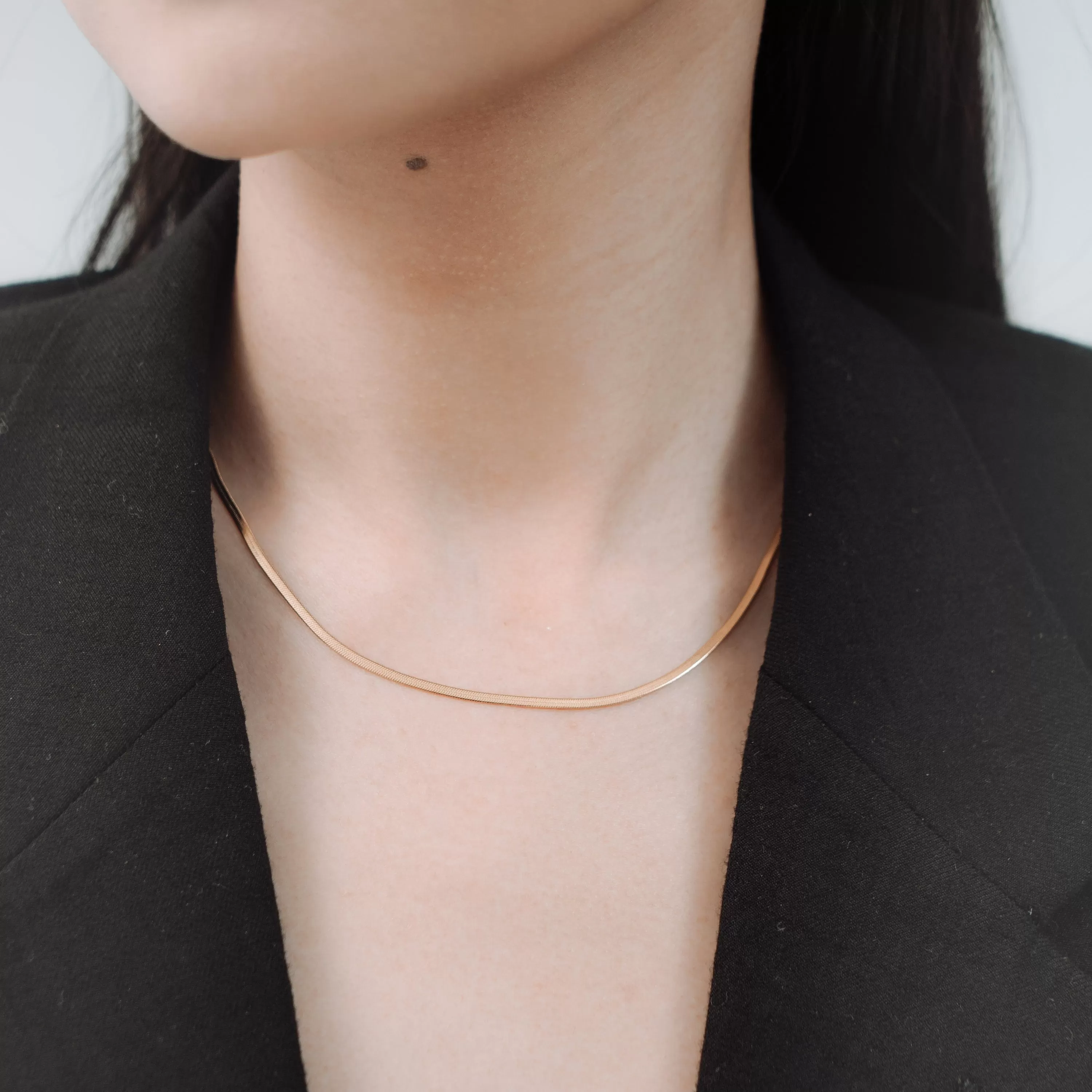 Demi Herringbone Necklace