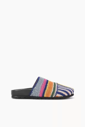 DIA SLIDE | MULTI BAYADERE STRIPE