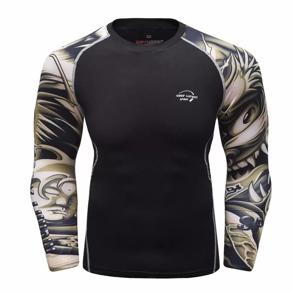 Dragon Compression 'Bloodthirsty' Elite Long Sleeve Rashguard