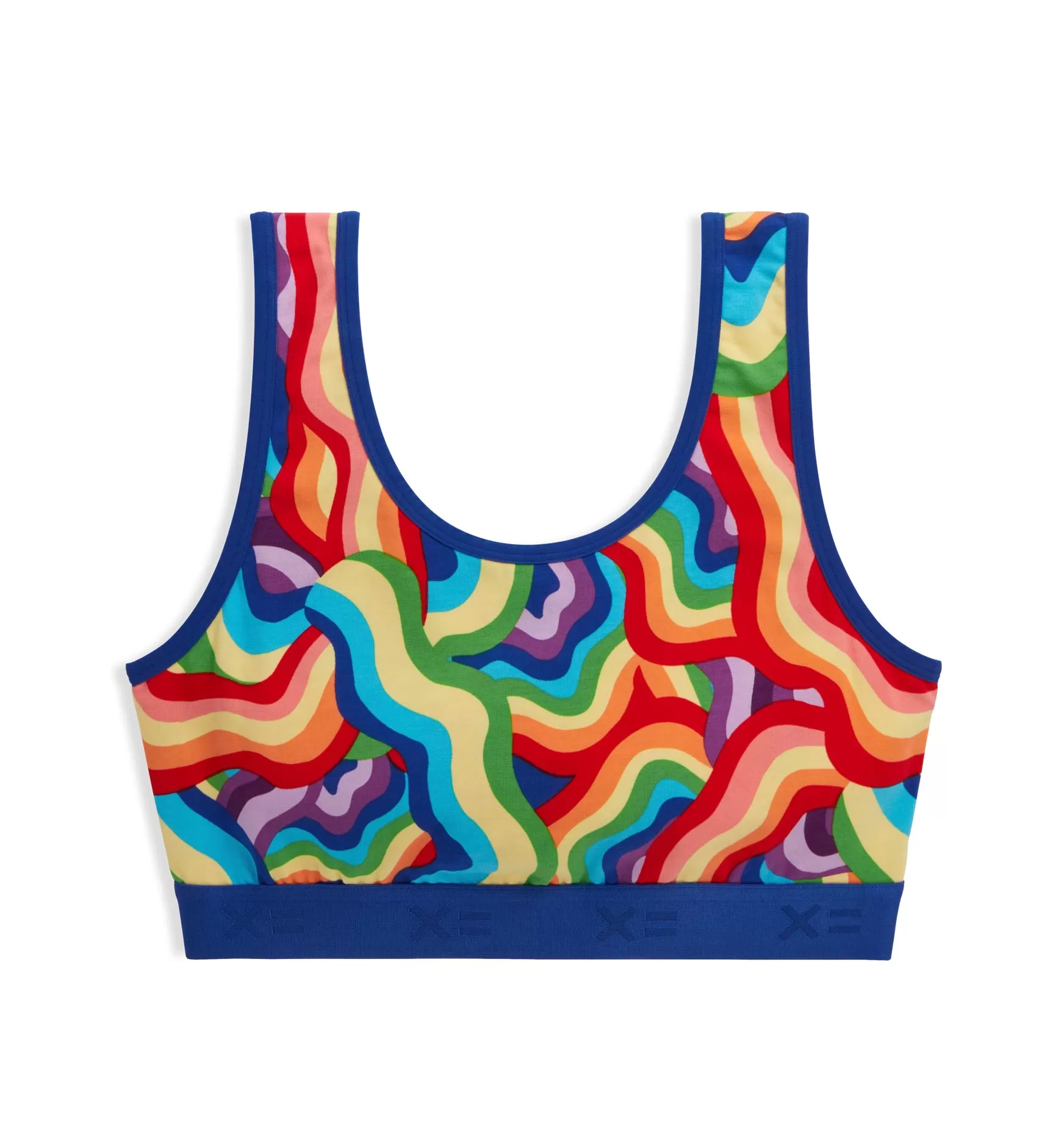 Essentials Soft Bra LC - Swirling With Pride