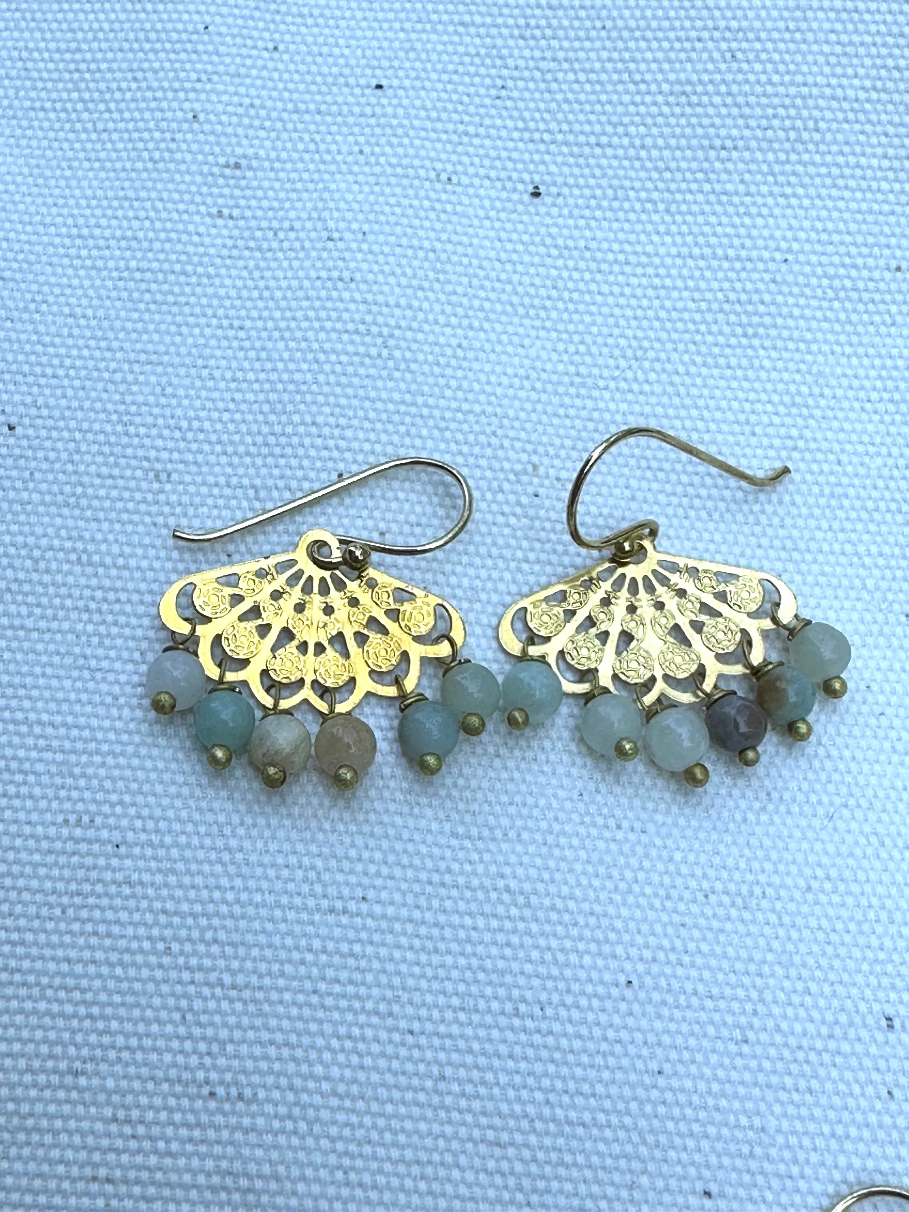 Fan Earrings