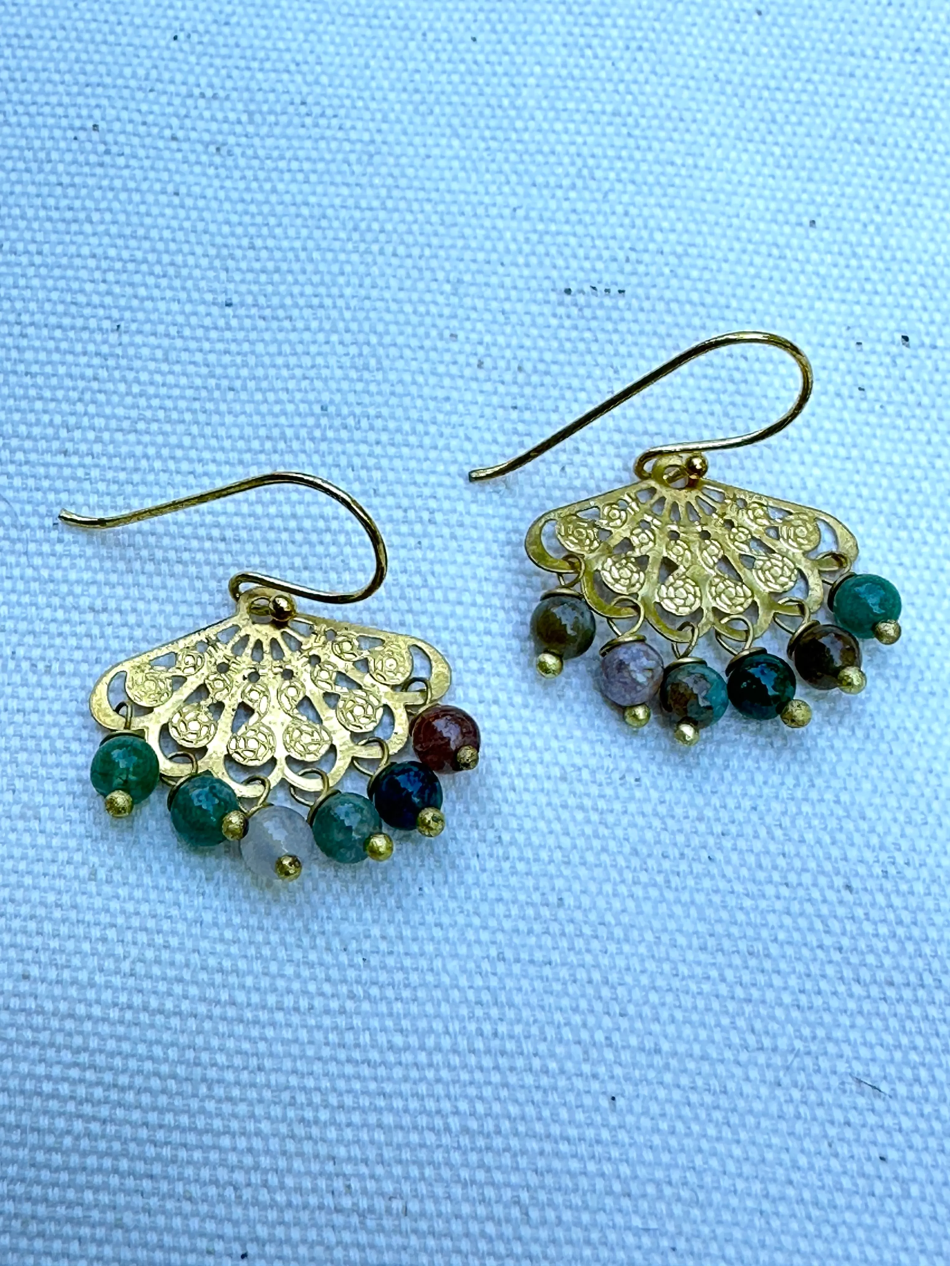 Fan Earrings