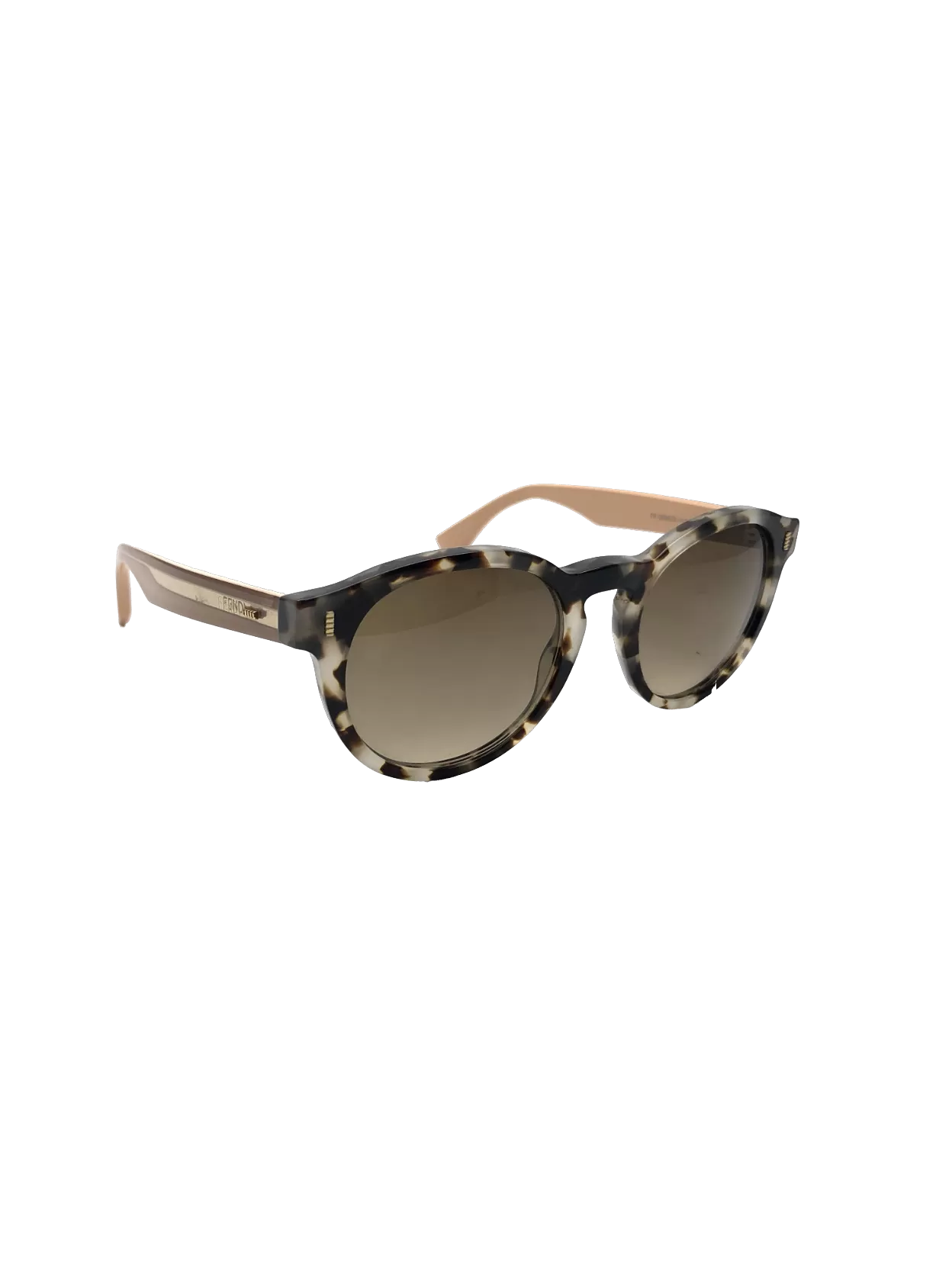 Fendi Brown Ff 0085 Gradient Sunglasses One Size