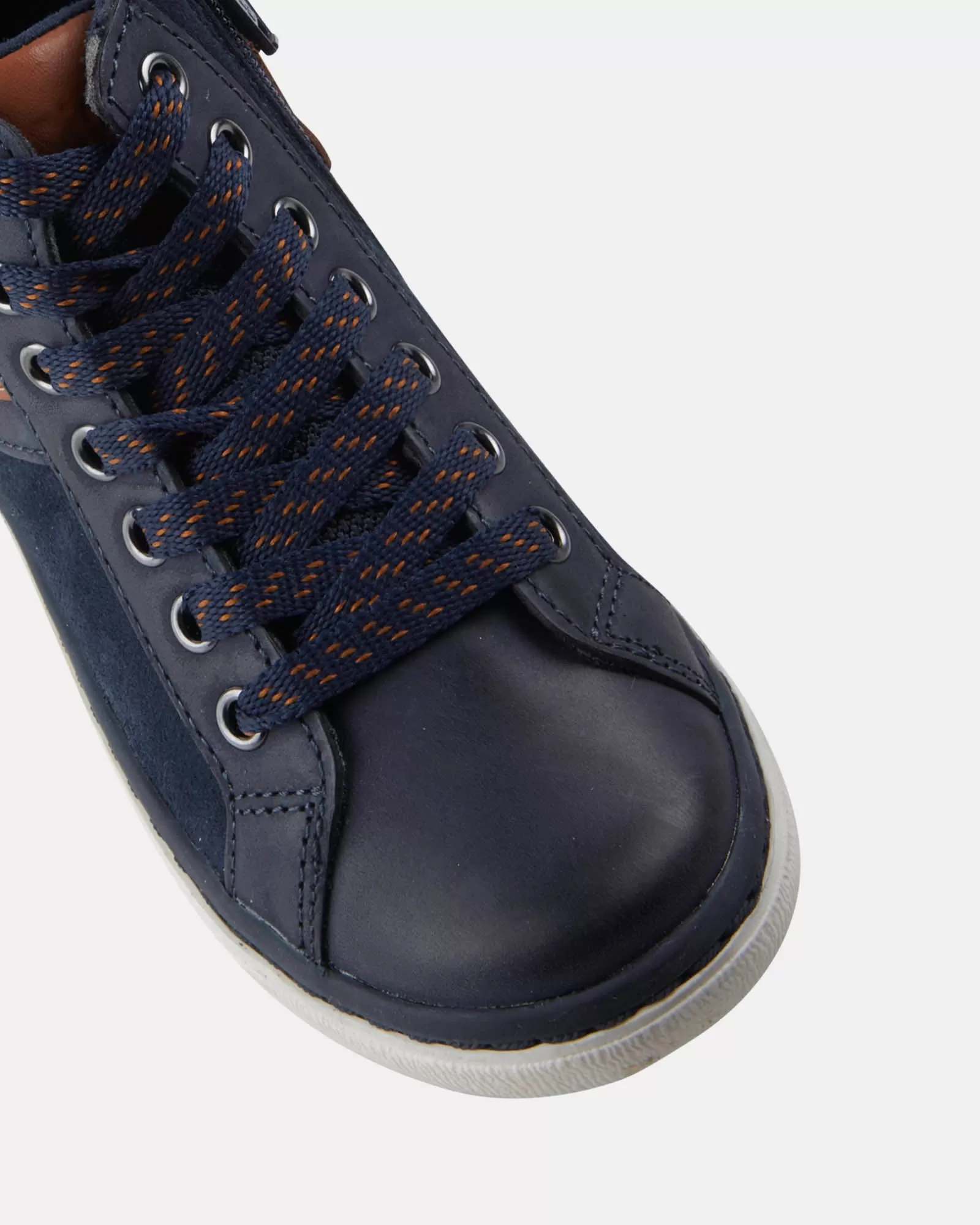 Gino Boot Navy/Tan