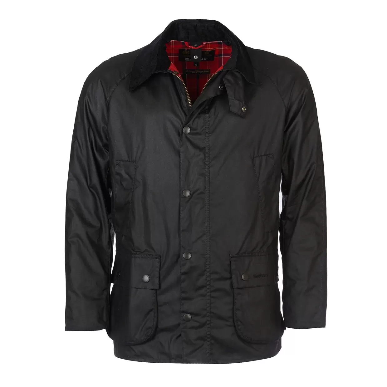 Giubbino Barbour Ashby Wax Nero