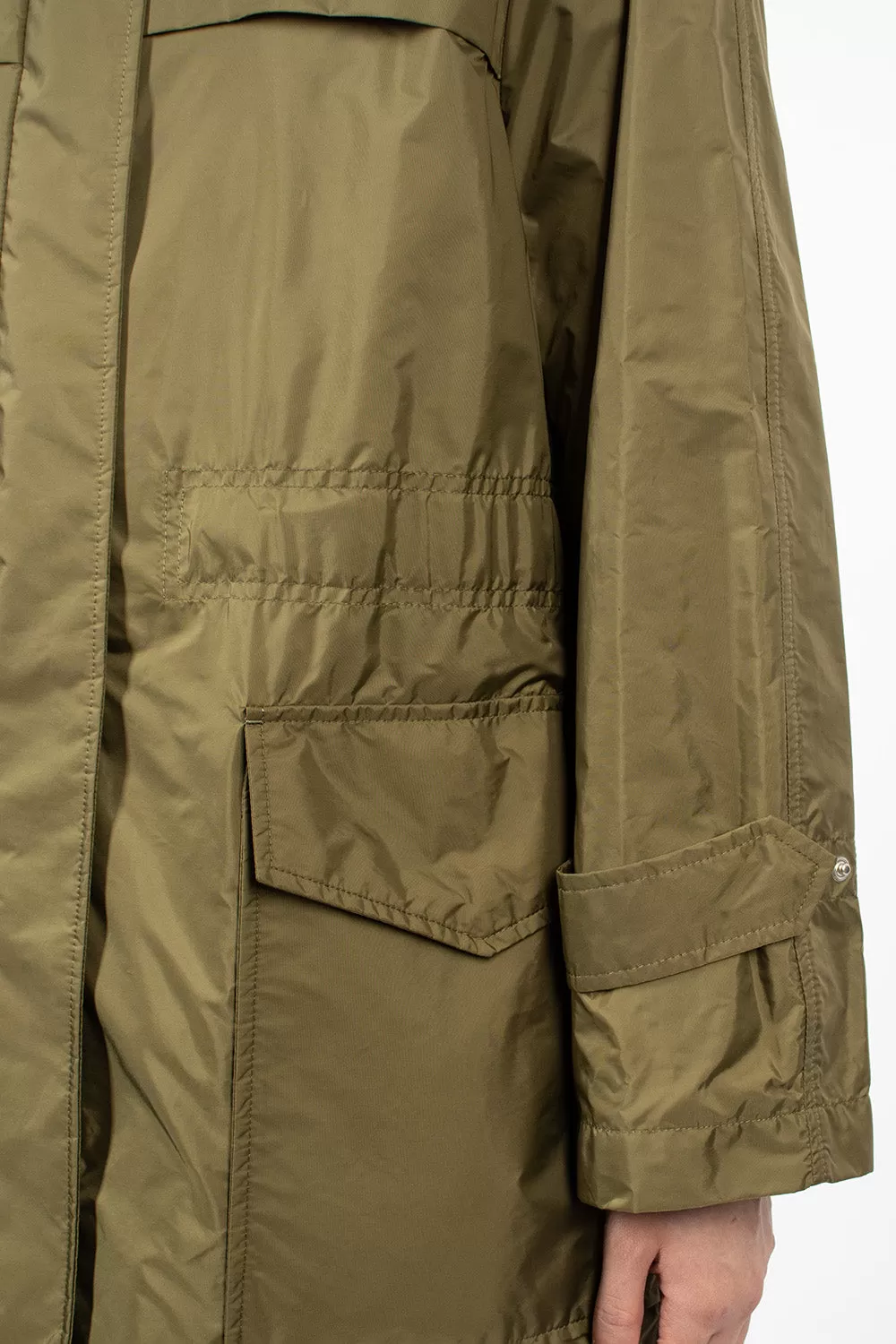 Hiengu Rain Coat Green