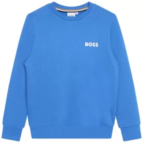 Hugo Boss Boys Blue Sweatshirt_J25Q12-846