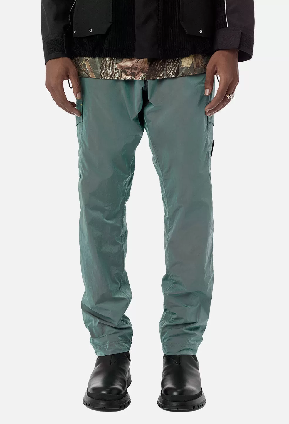 JE X CAT Iridescent Cargo Pant / Grey