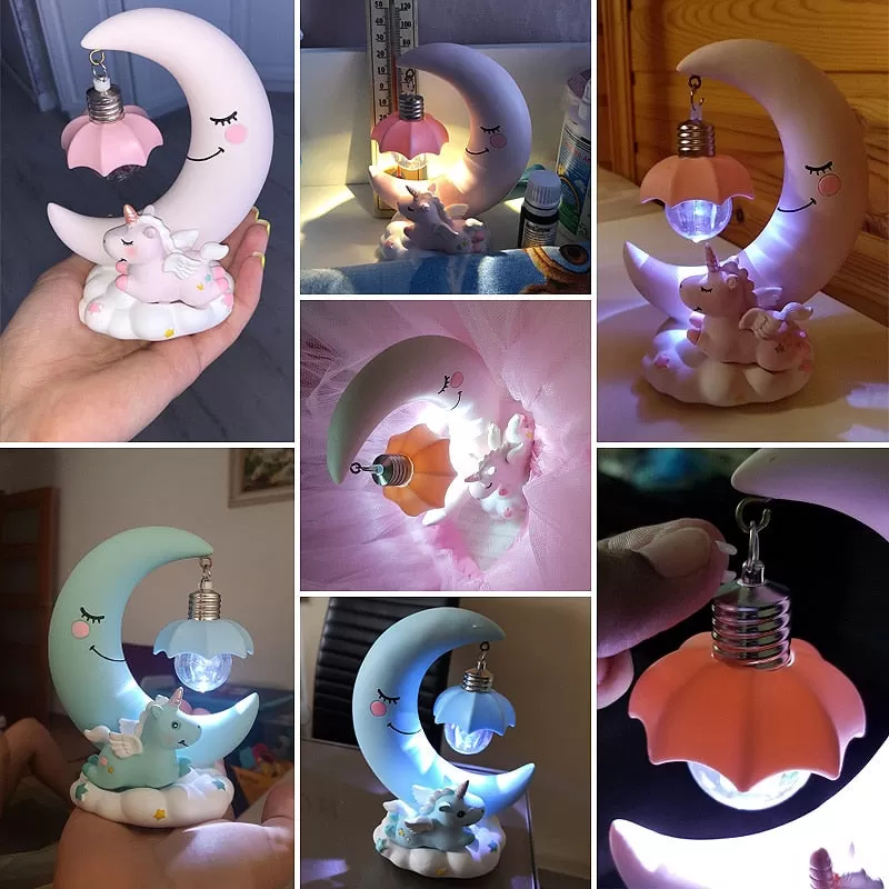 Kawaii Moon Night Lamp