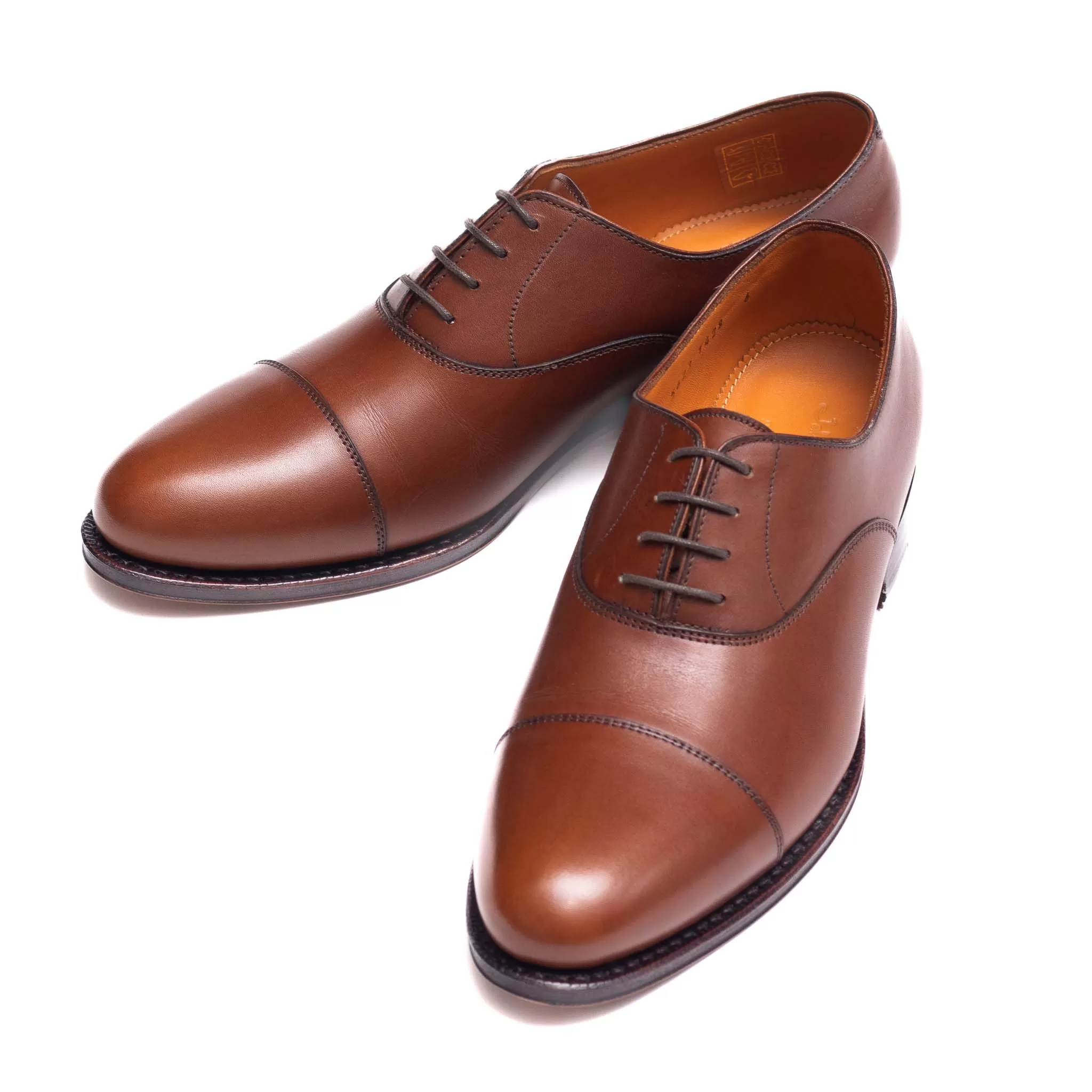 Ladies Cap Toe Oxford / Cuoio 5623