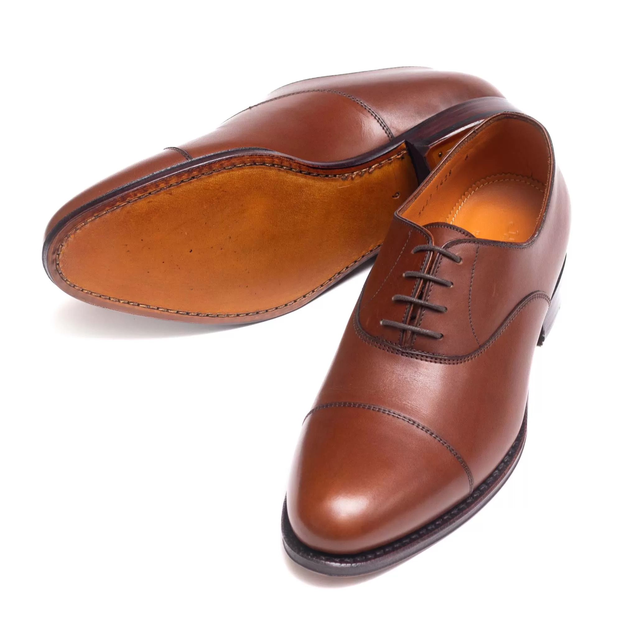 Ladies Cap Toe Oxford / Cuoio 5623