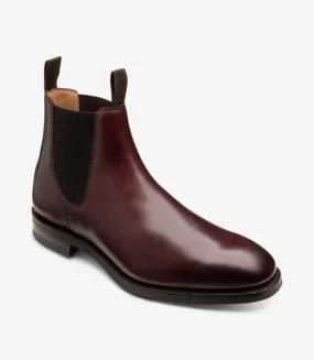 LOAKE Chatsworth Chelsea Boot - Burgundy