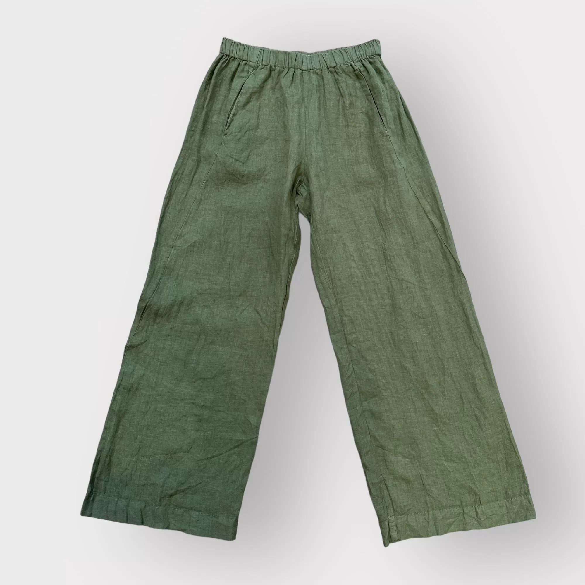 LOLA03 Velvet Linen Pant